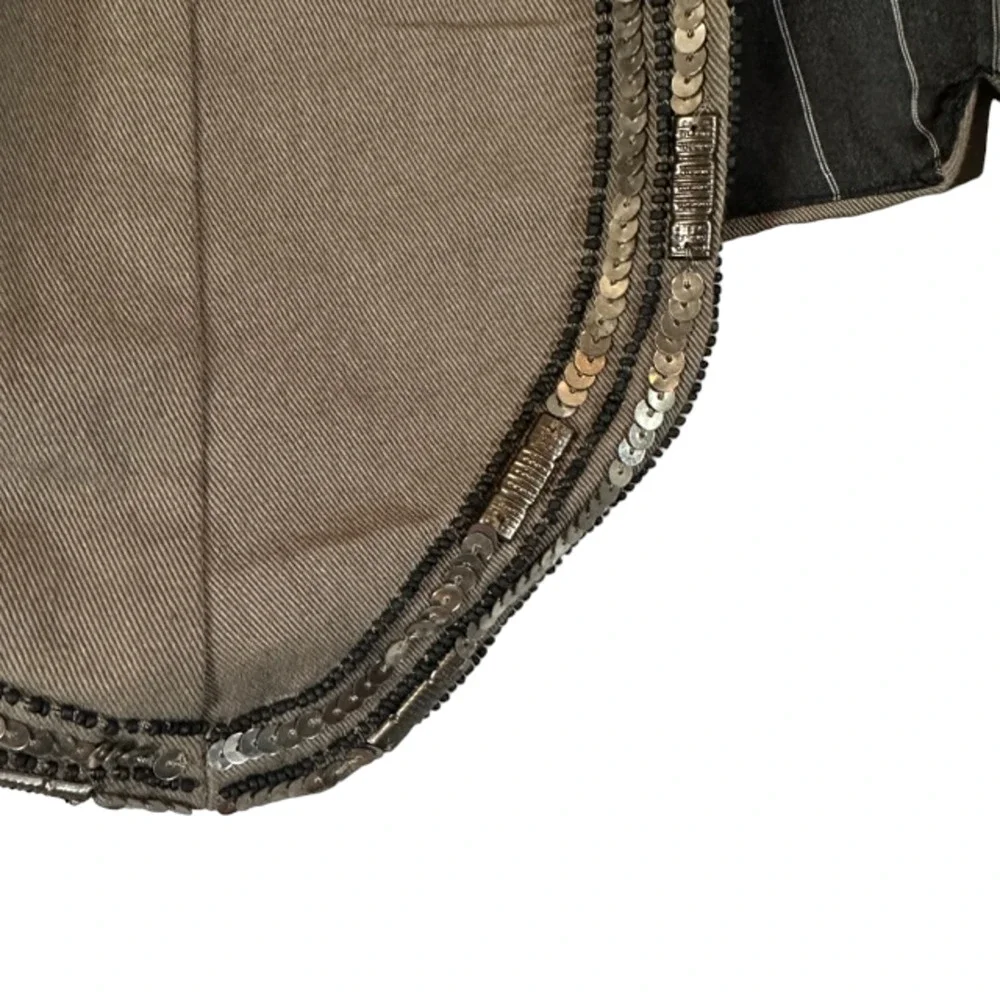 Mango brown beaded